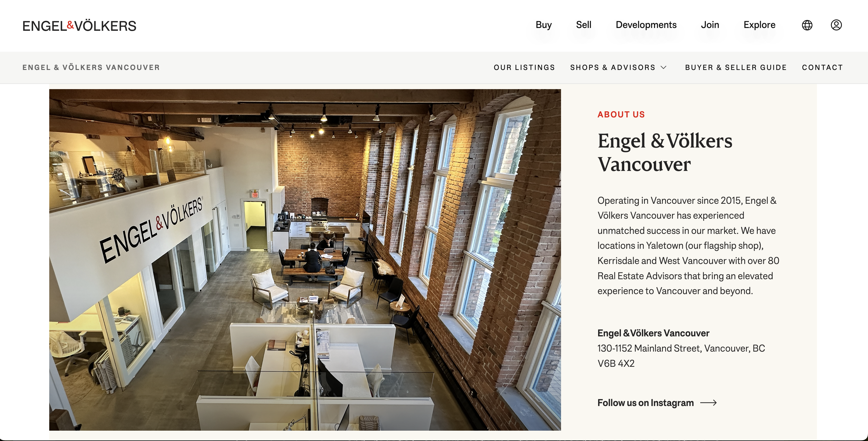 Engel and Volkers Vancouver